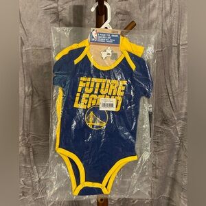 NWT Baby Infant Golden State Warriors Basketball Creeper TShirt Short Set NBA